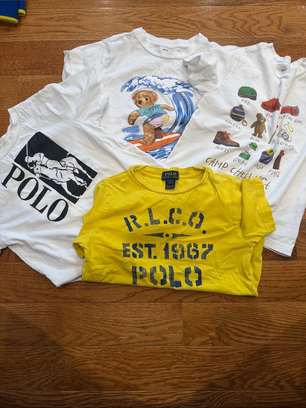 Polo by Ralph Lauren (Bundle) Kids Tee with Graphic Mix